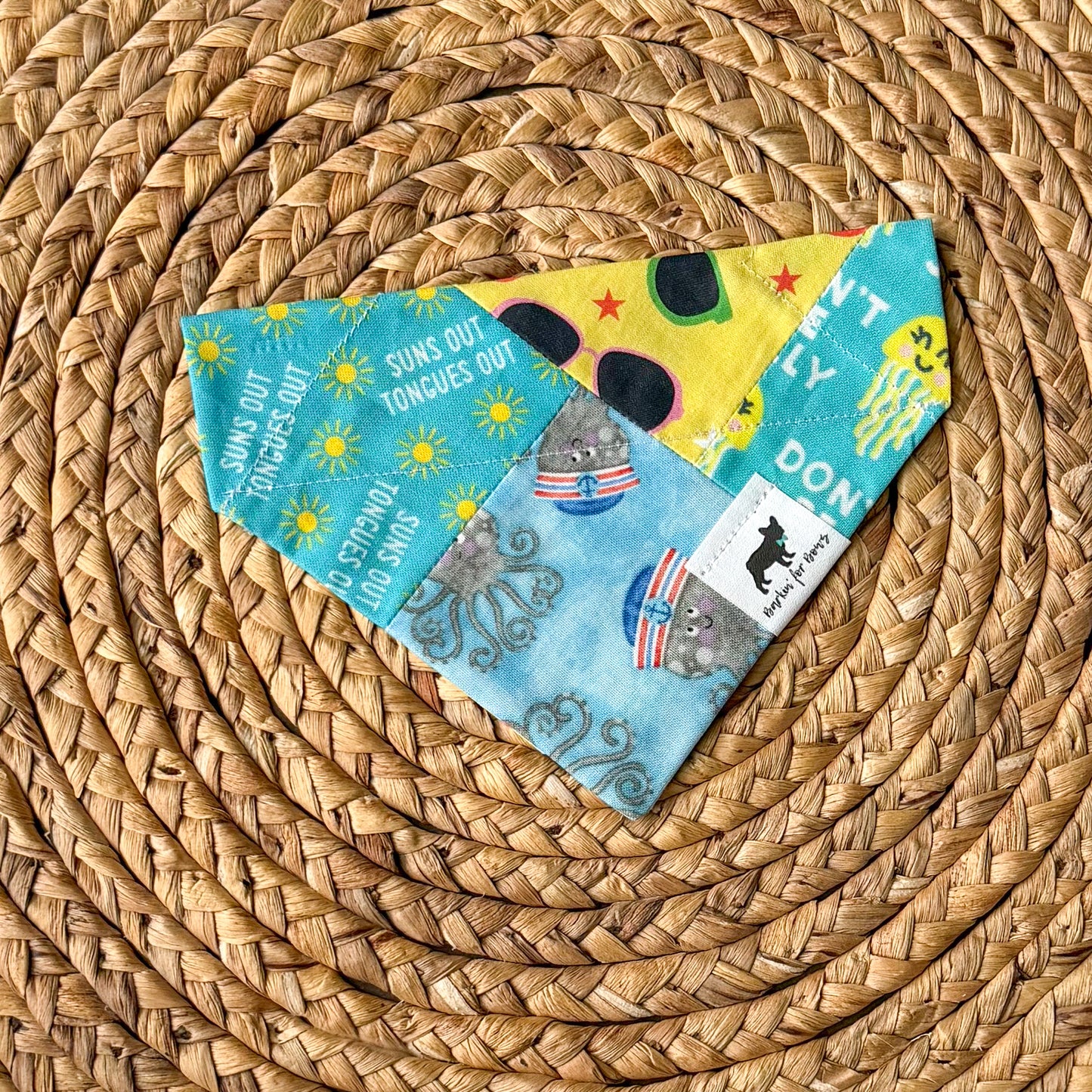 Small Summer Scrappy Bandana