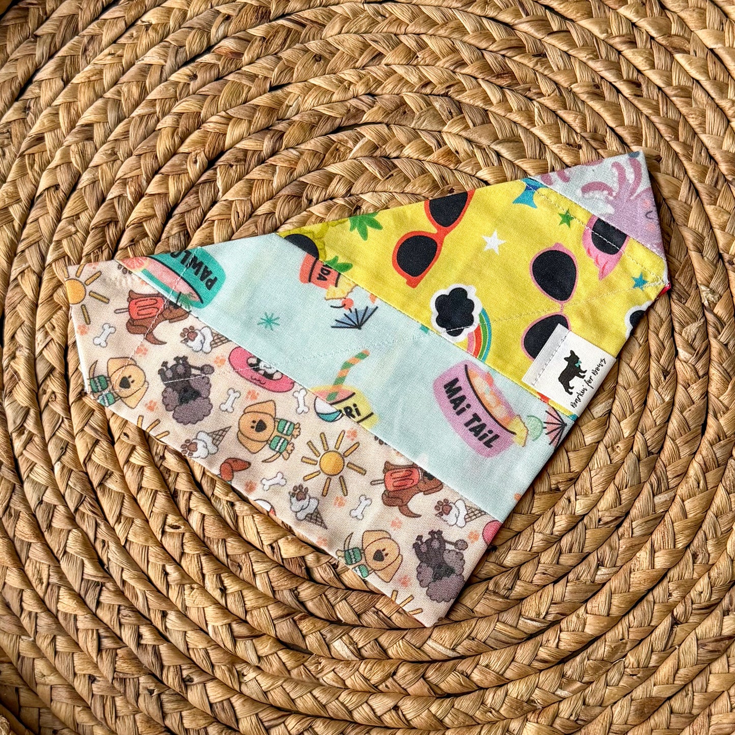 Medium Summer Scrappy Bandana