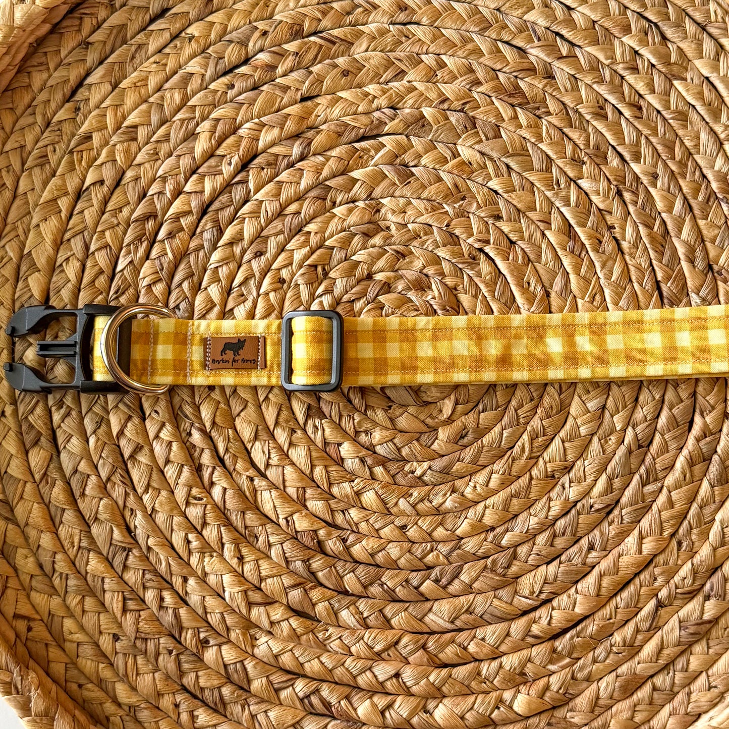 Yellow Picnic Plaid Collar