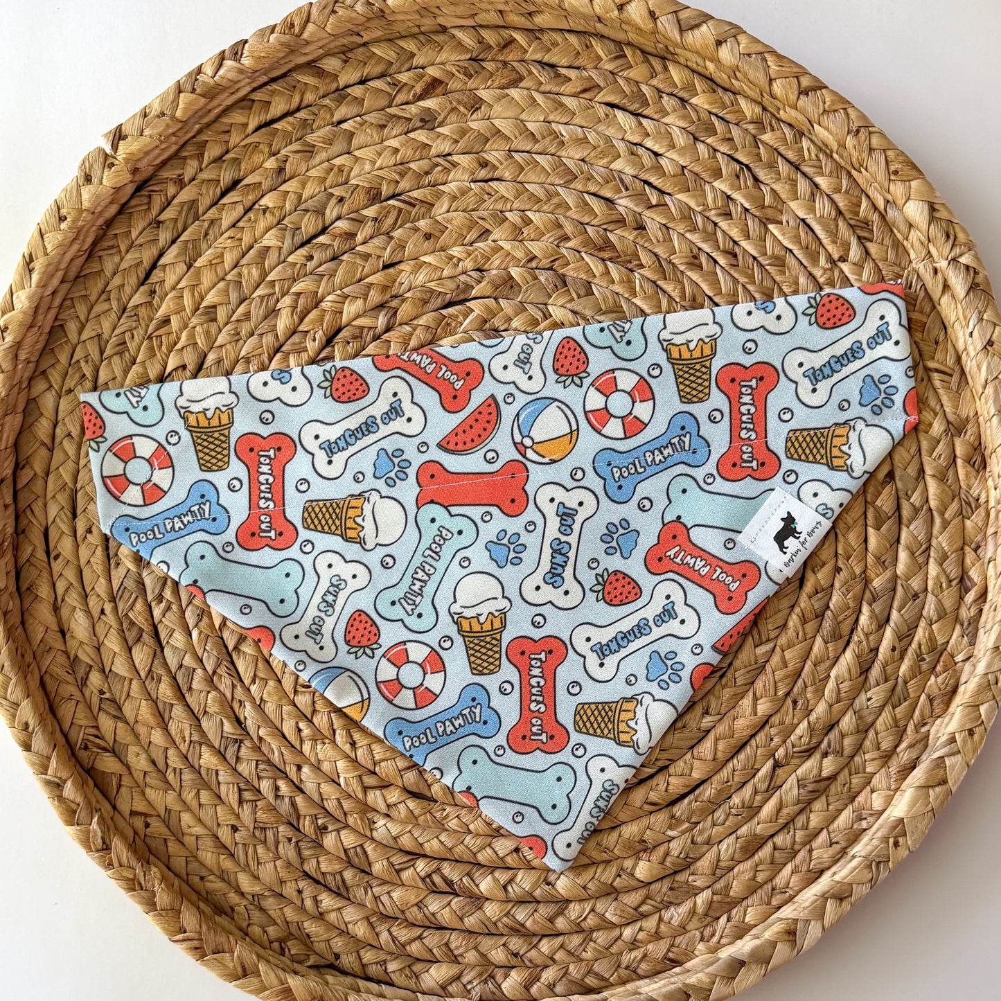 Pool Pawty Bandana
