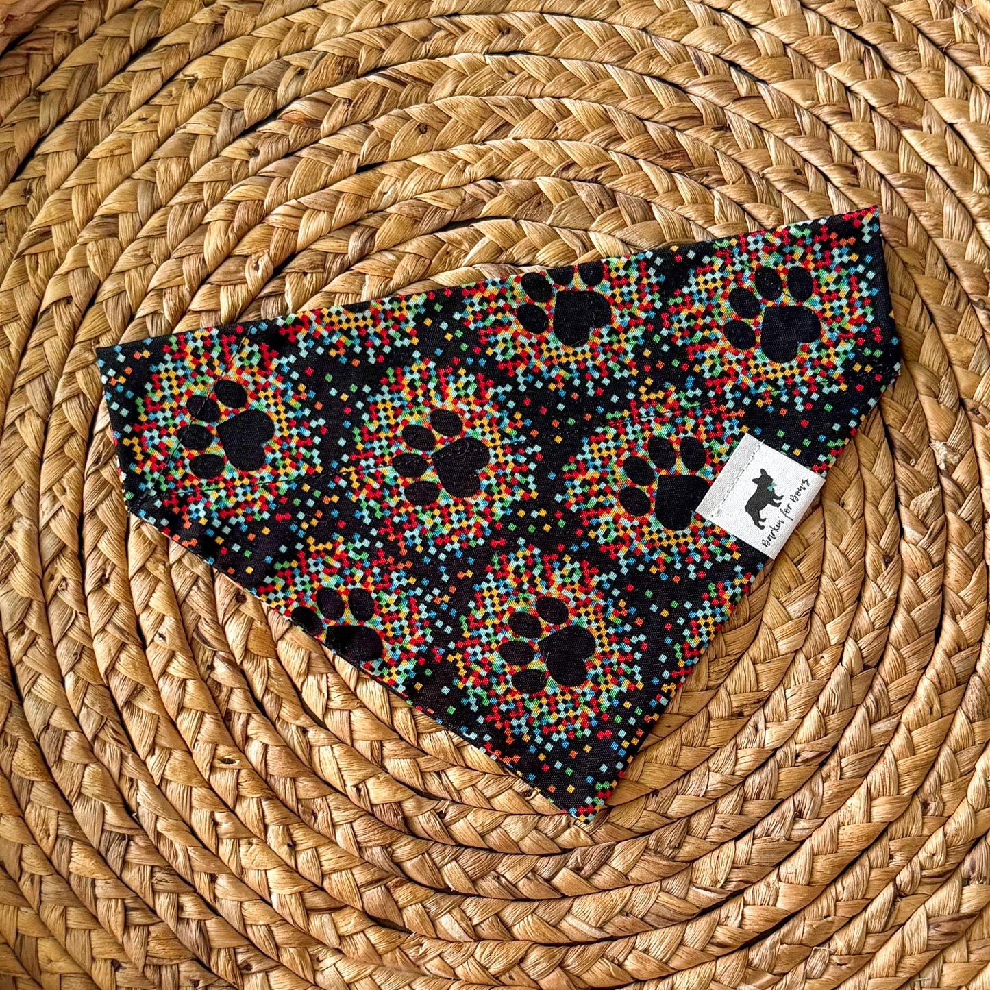 Paw Print Bandana