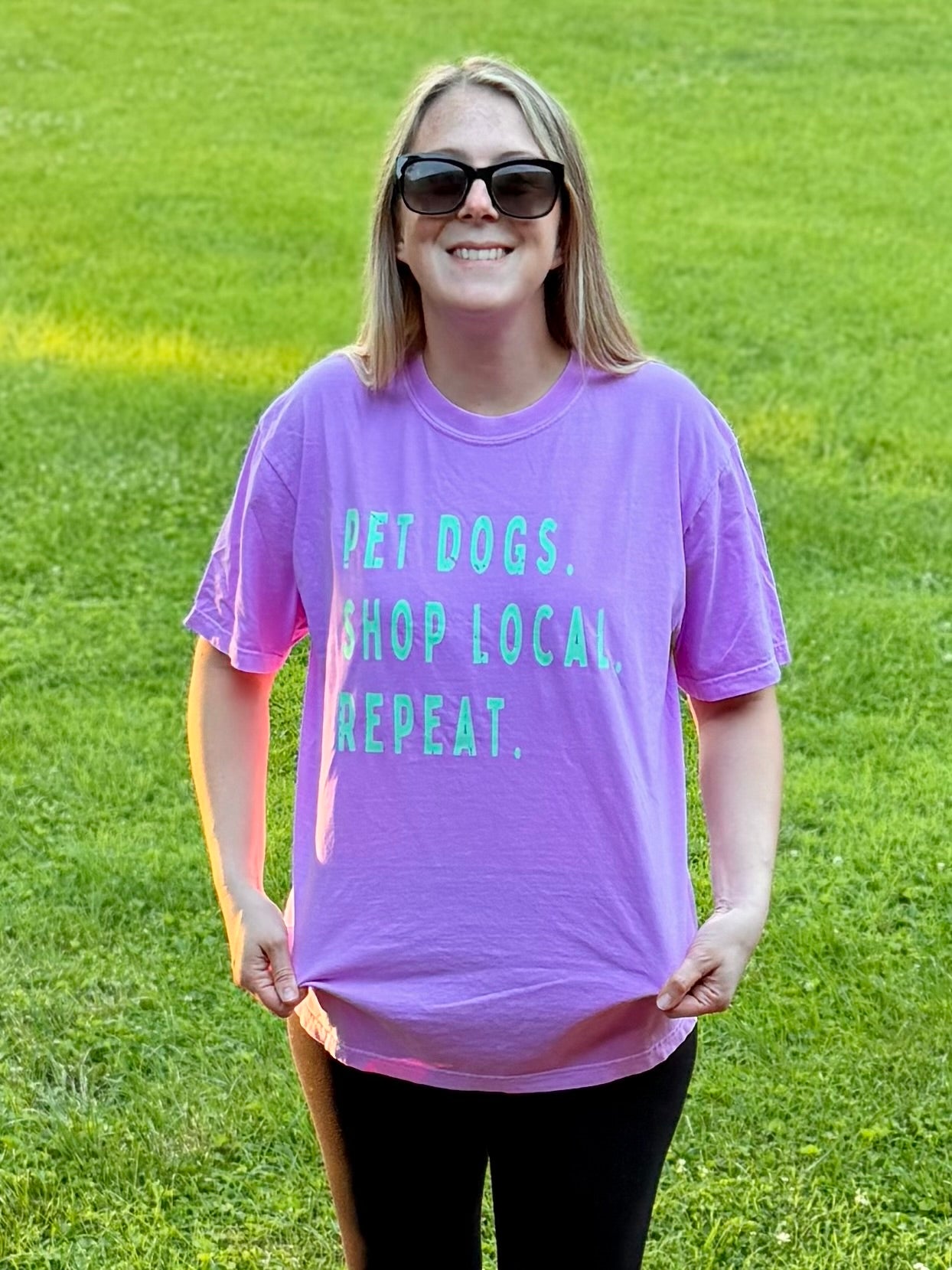 Pet Dogs, Shop Local T-Shirt