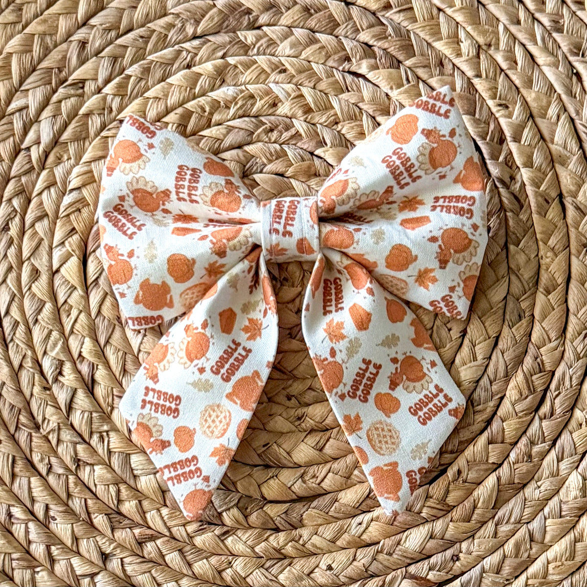 Turkey Trot Sailor Bow