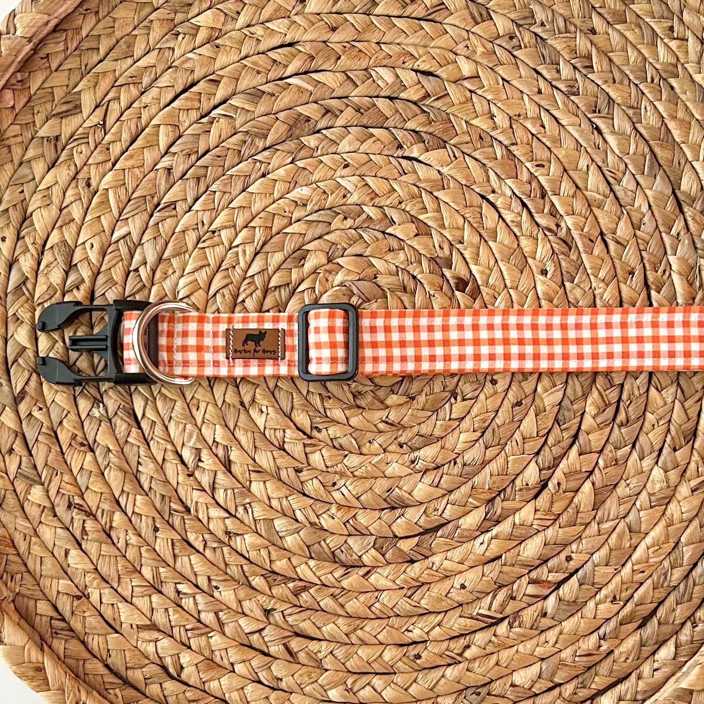 Pumpkin Patch Plaid Collar
