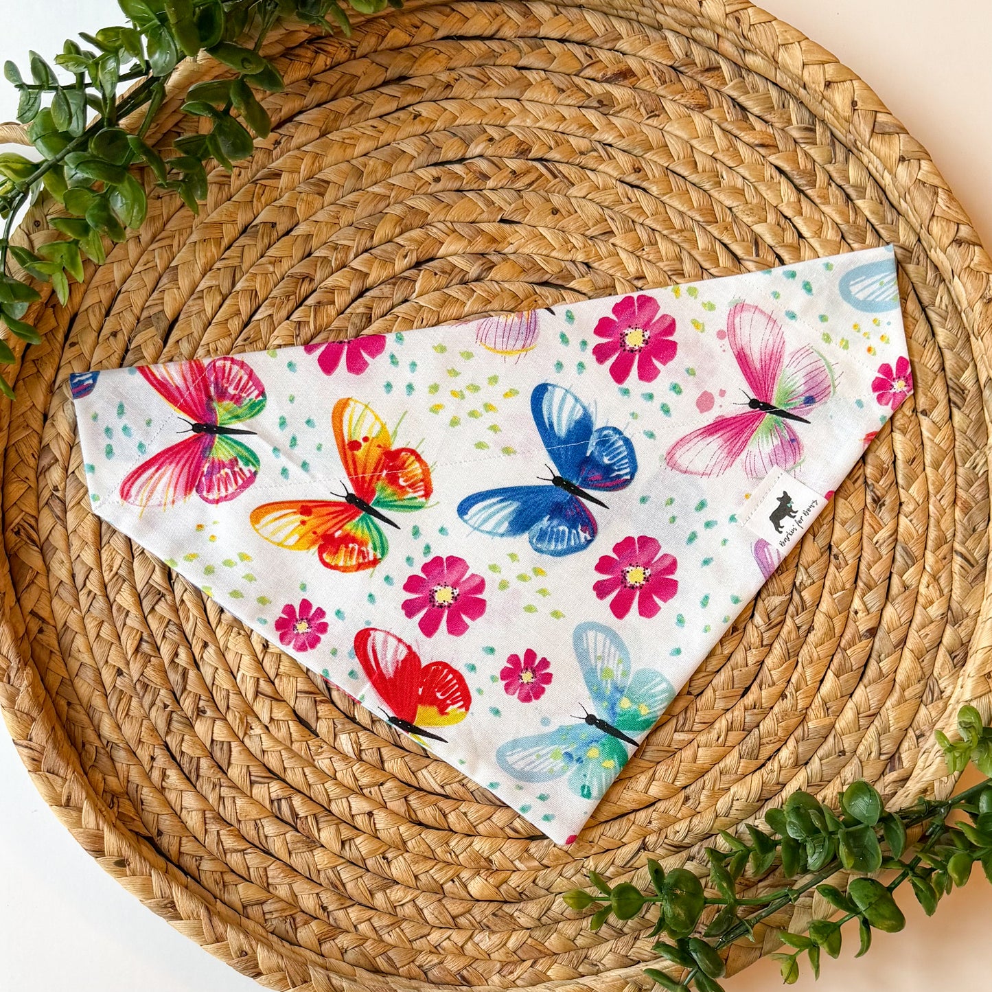 Butterfly Garden Bandana
