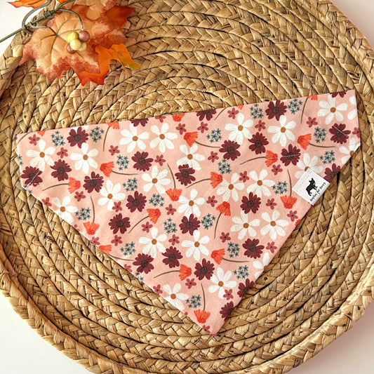 Fall Floral Bandana