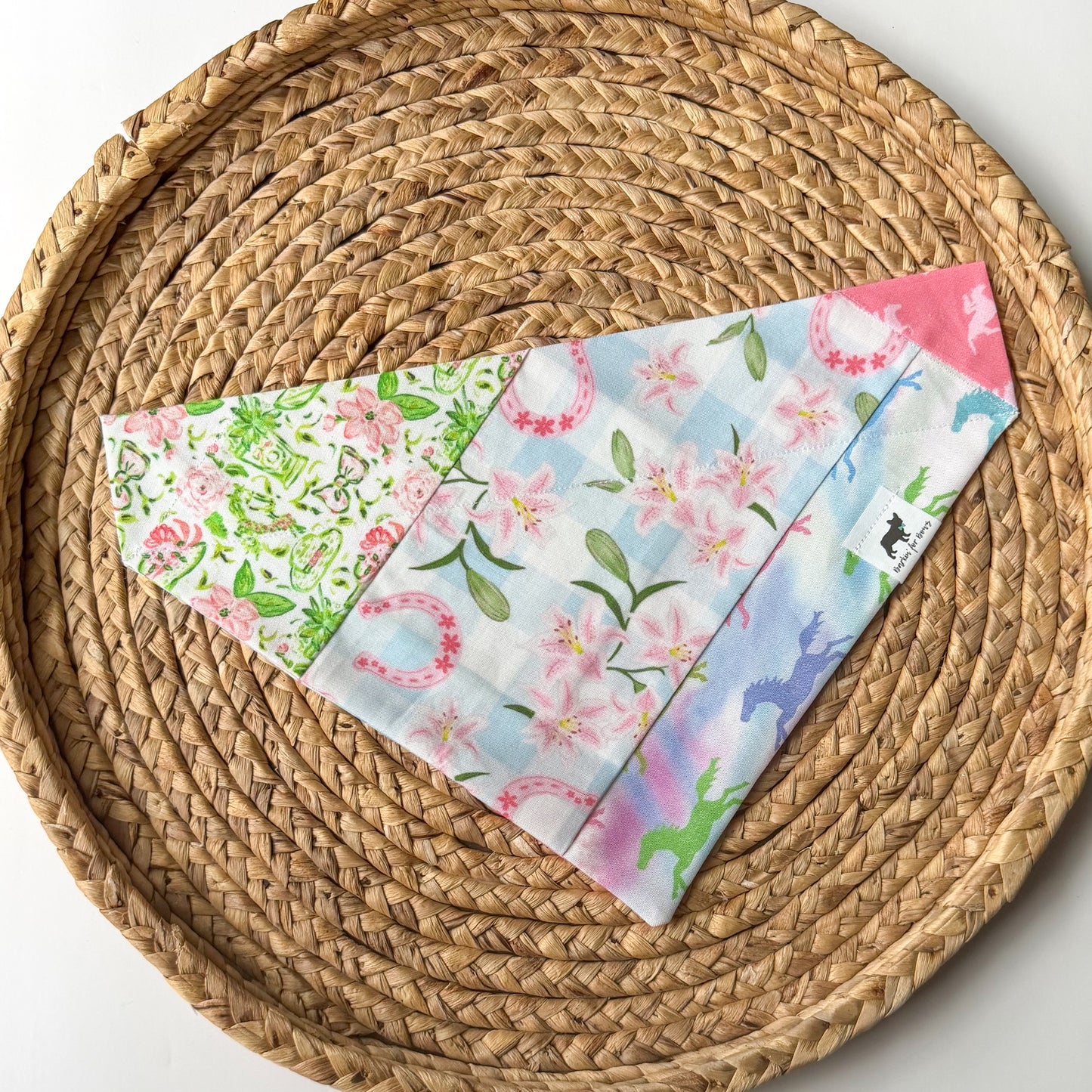 Large Derby Scrappy Bandana