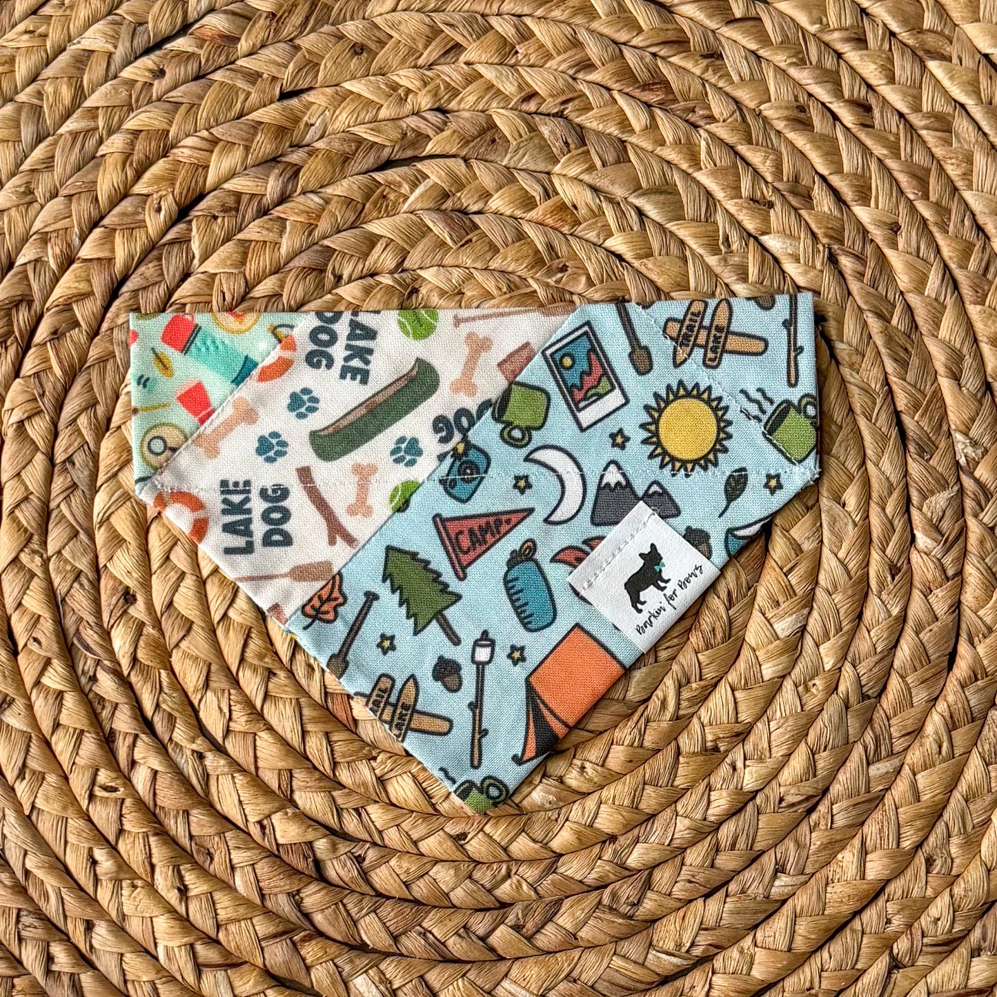 Small Camping Scrappy Bandana