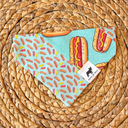 Small Hot Dog Scrappy Bandana