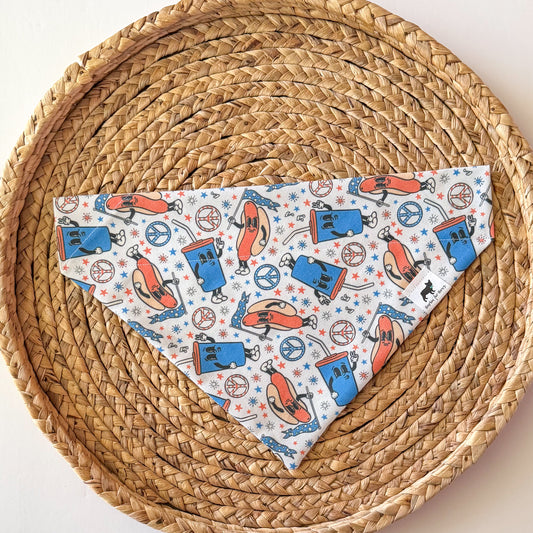 Peace, Love and Buns Bandana