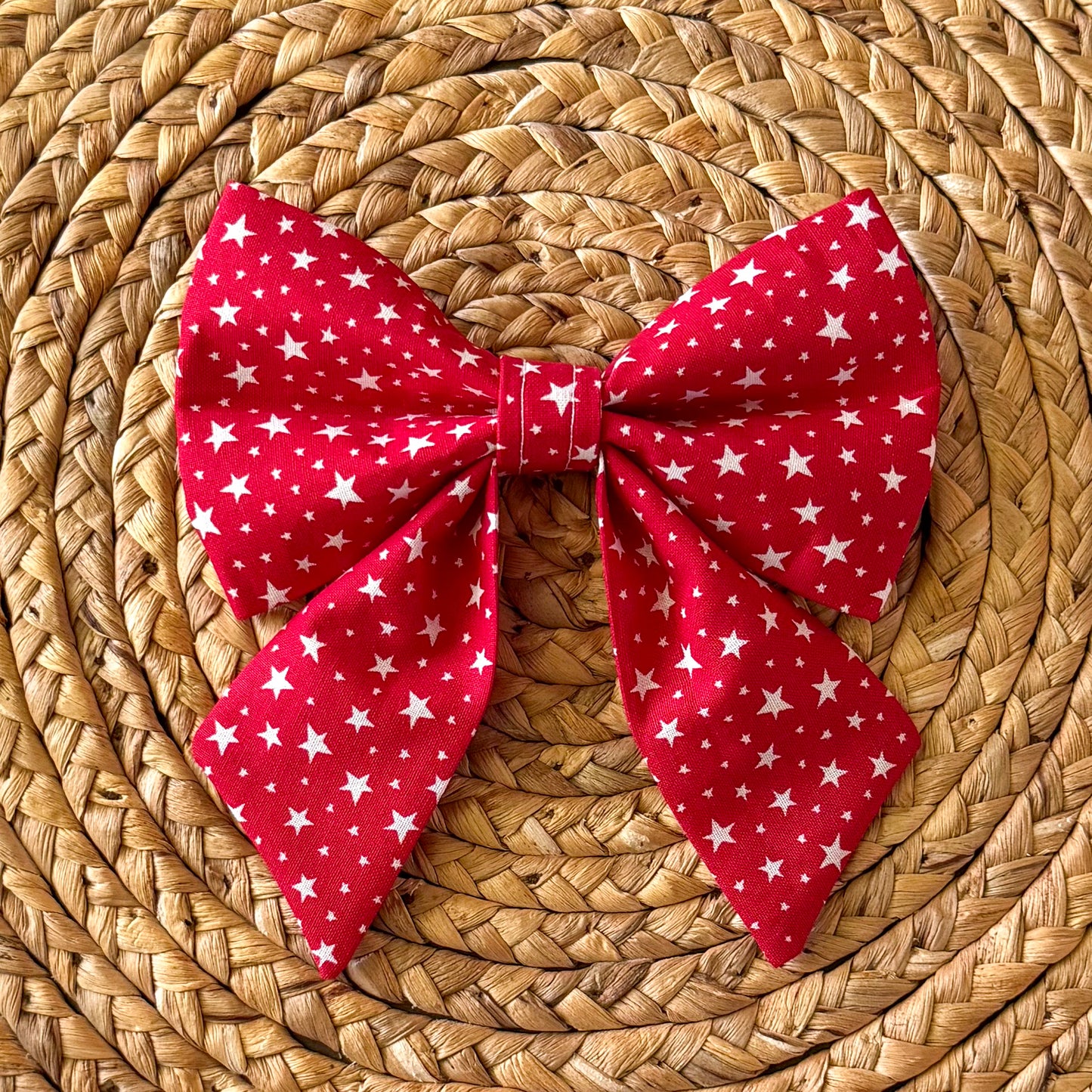 Red Star Spangled Sailor Bow