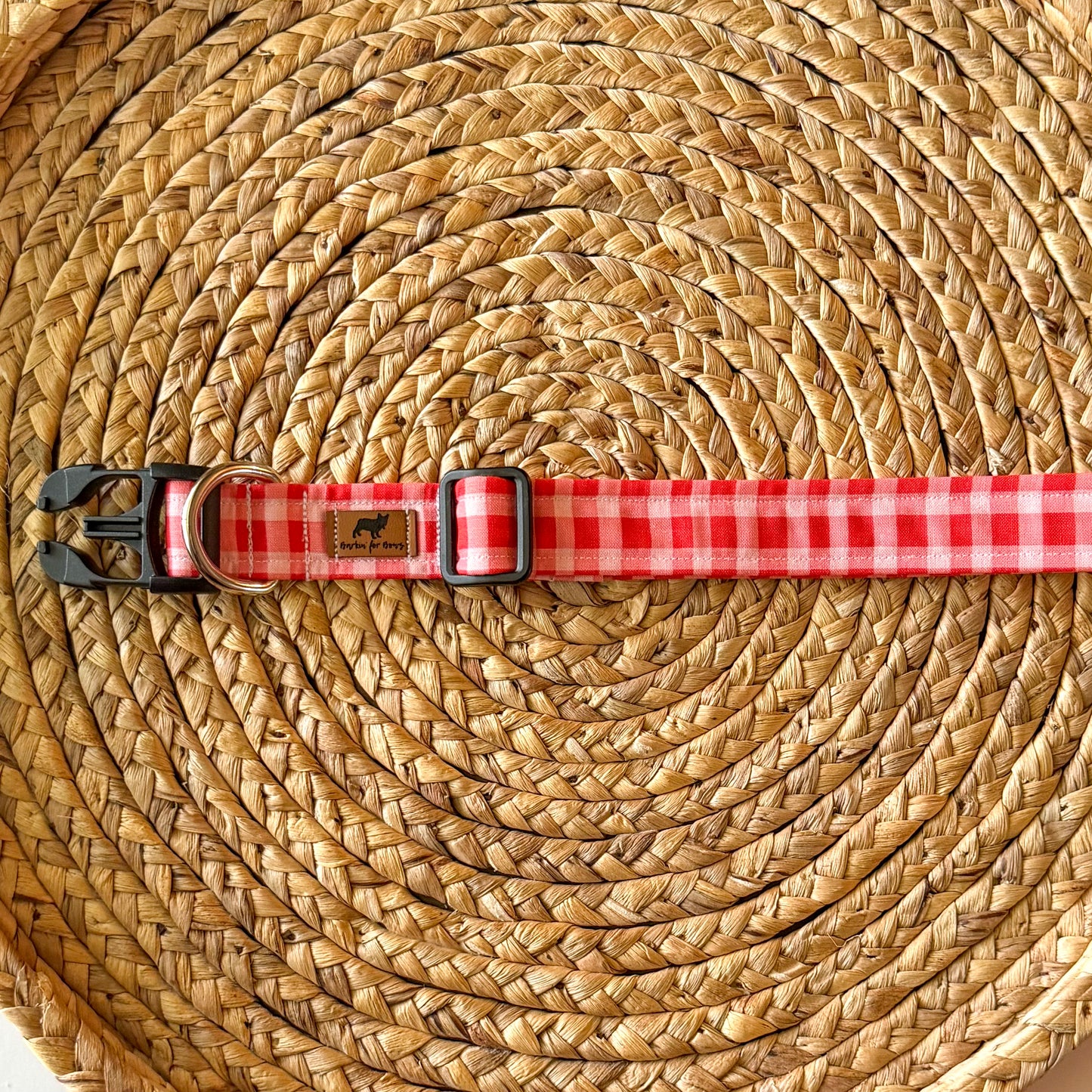 Red Picnic Plaid Collar