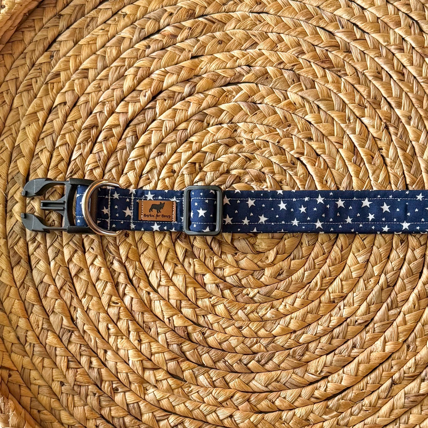 Blue Star Spangled Collar