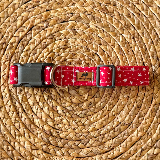 Red Star Spangled Collar