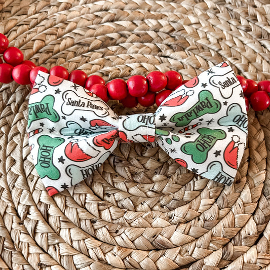 Holiday Bones Bow Tie