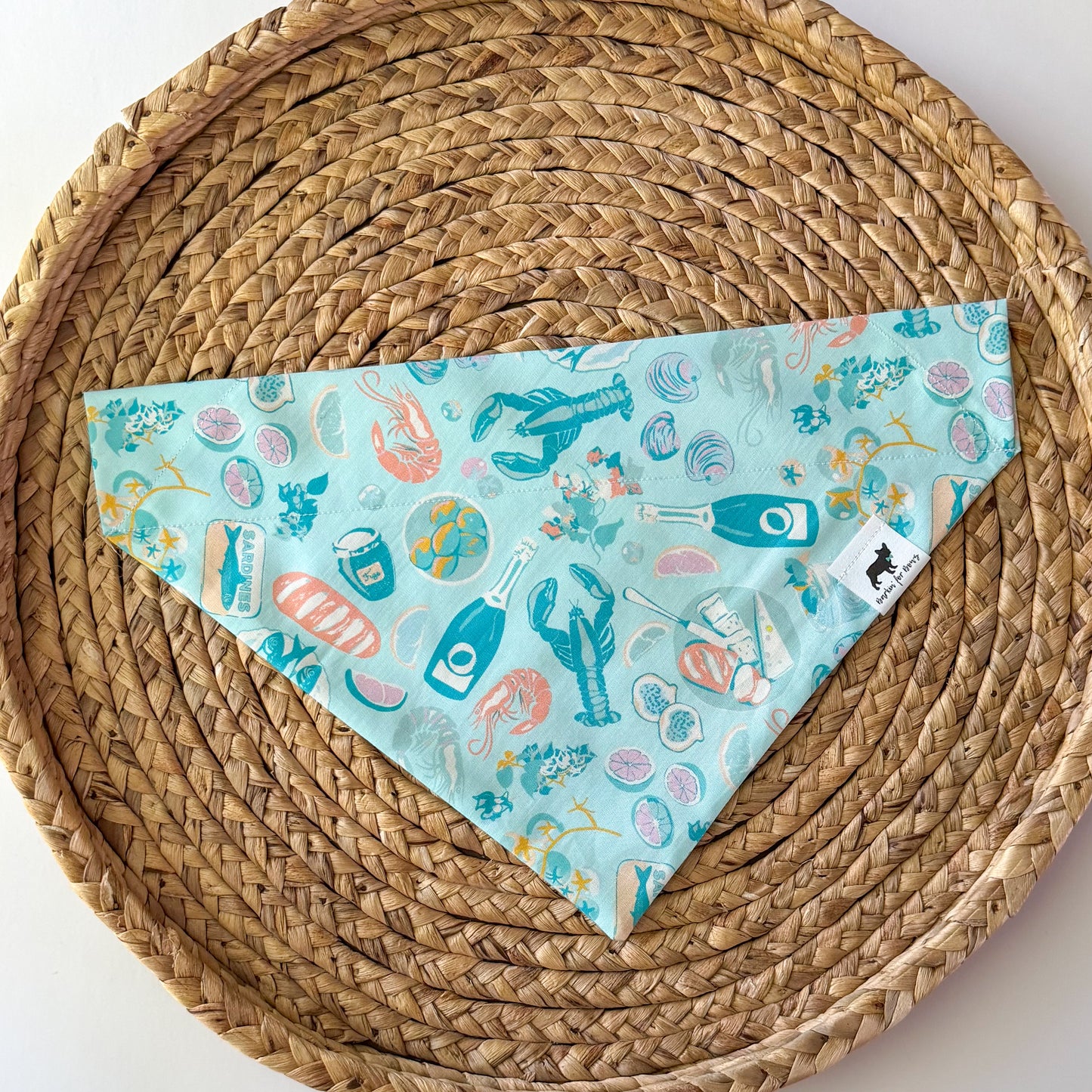 High Tides and Good Vibes Bandana