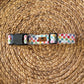 Checked Out for Summer Collar (Rainbow)