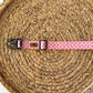 Checked Out for the Summer Collar (Pink on Pink)