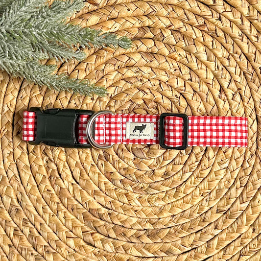 Christmas Plaid Collar