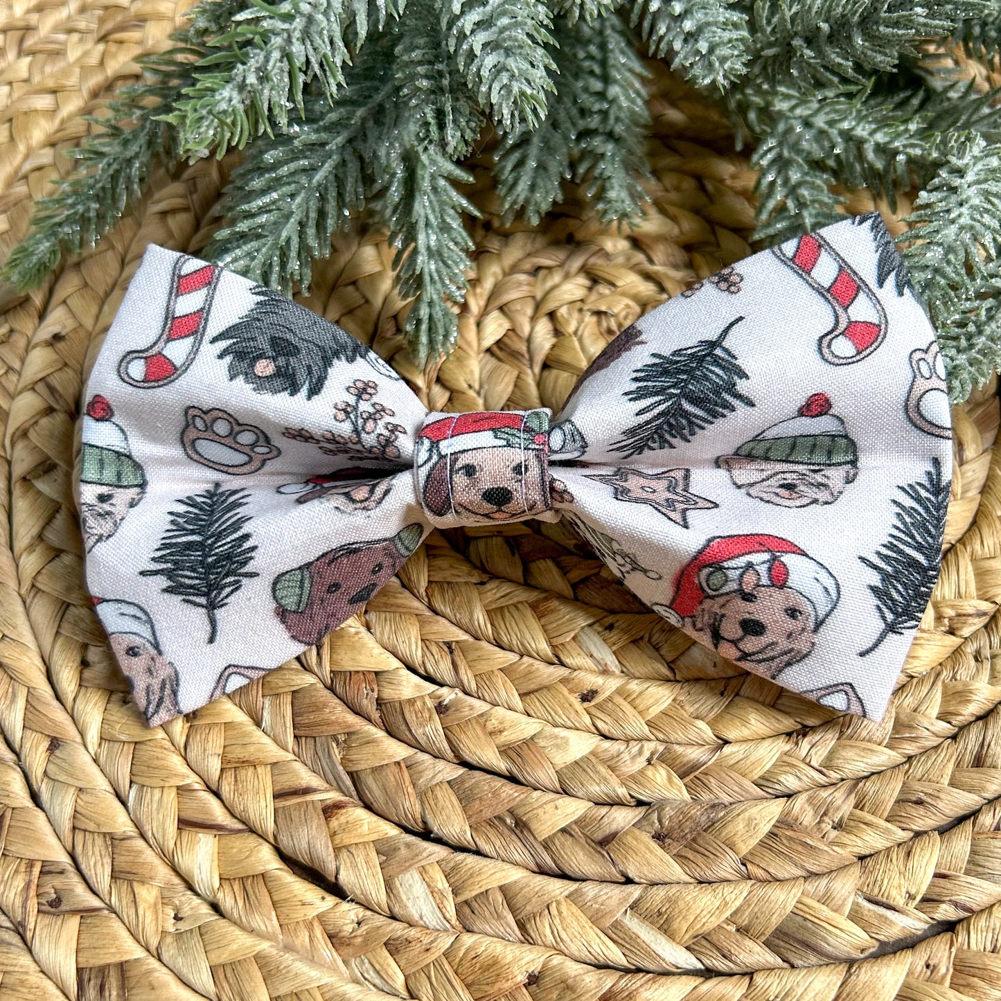 Merry Woofmas Bow Tie