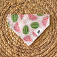 Watermelon Floral Bandana