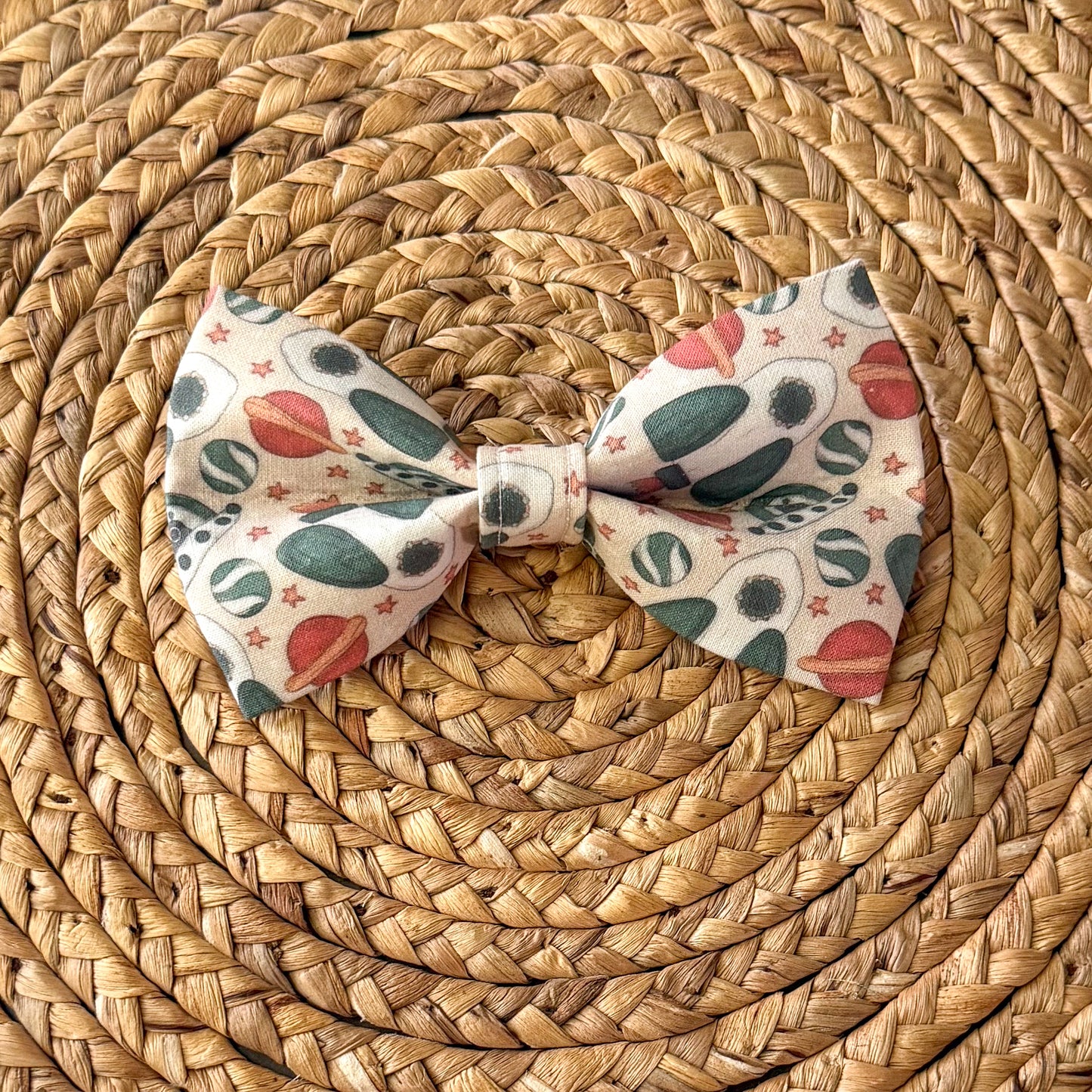 Rocket Ships Bow Tie