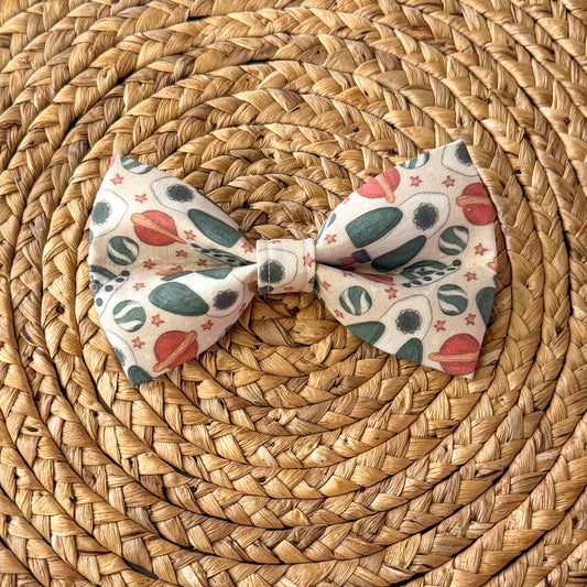Rocket Ships Bow Tie