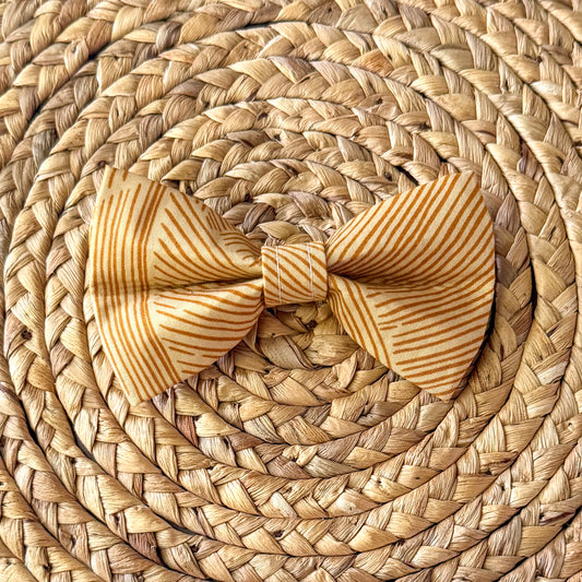 Spicy Mustard Bow Tie