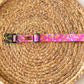 Webs and Wildflowers (Pink) Collar