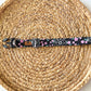 Webs and Wildflowers (Black) Collar