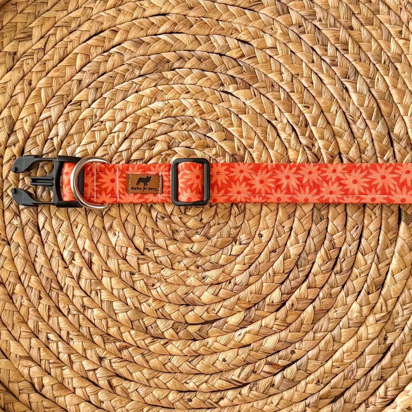 Floral Frenzy (Burnt Orange) Collar