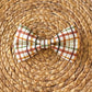 Fall Plaid Bow Tie