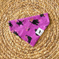 Black Cat (On Purple) Bandana