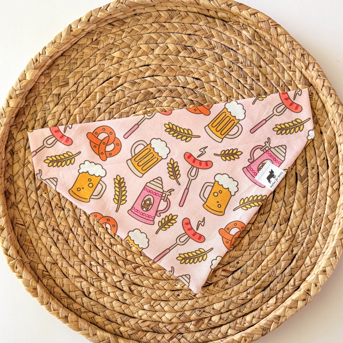 Oktoberfest (Pink) Bandana