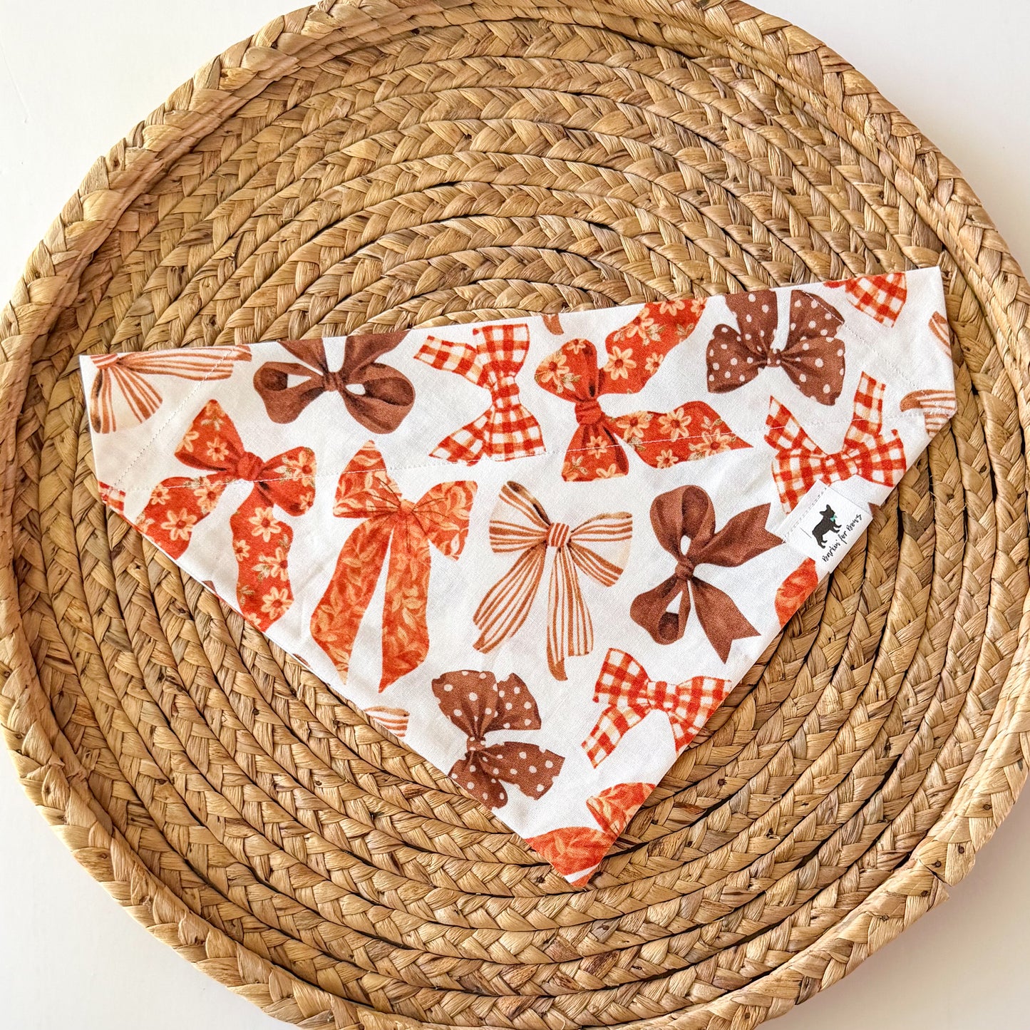 Fall Bows Bandana