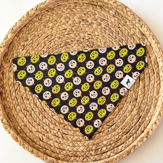 Jack O Lantern (Black) Bandana