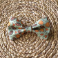 Football and Pumpkins Bow Tie