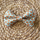 Pumpkin Plaid (Green) Bow Tie