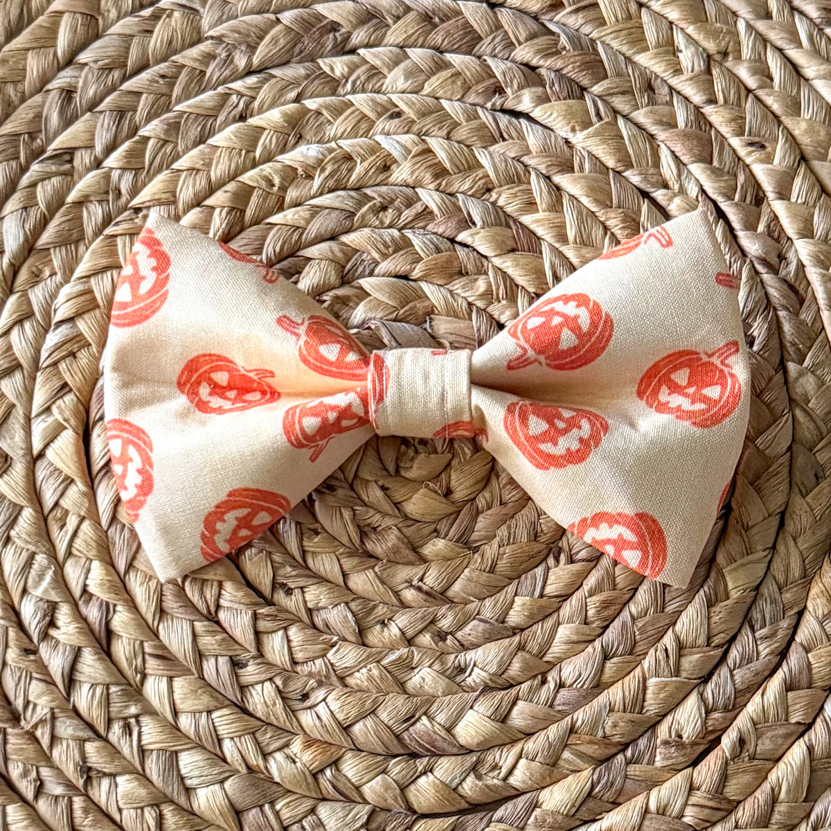 Jack O Lantern Bow Tie