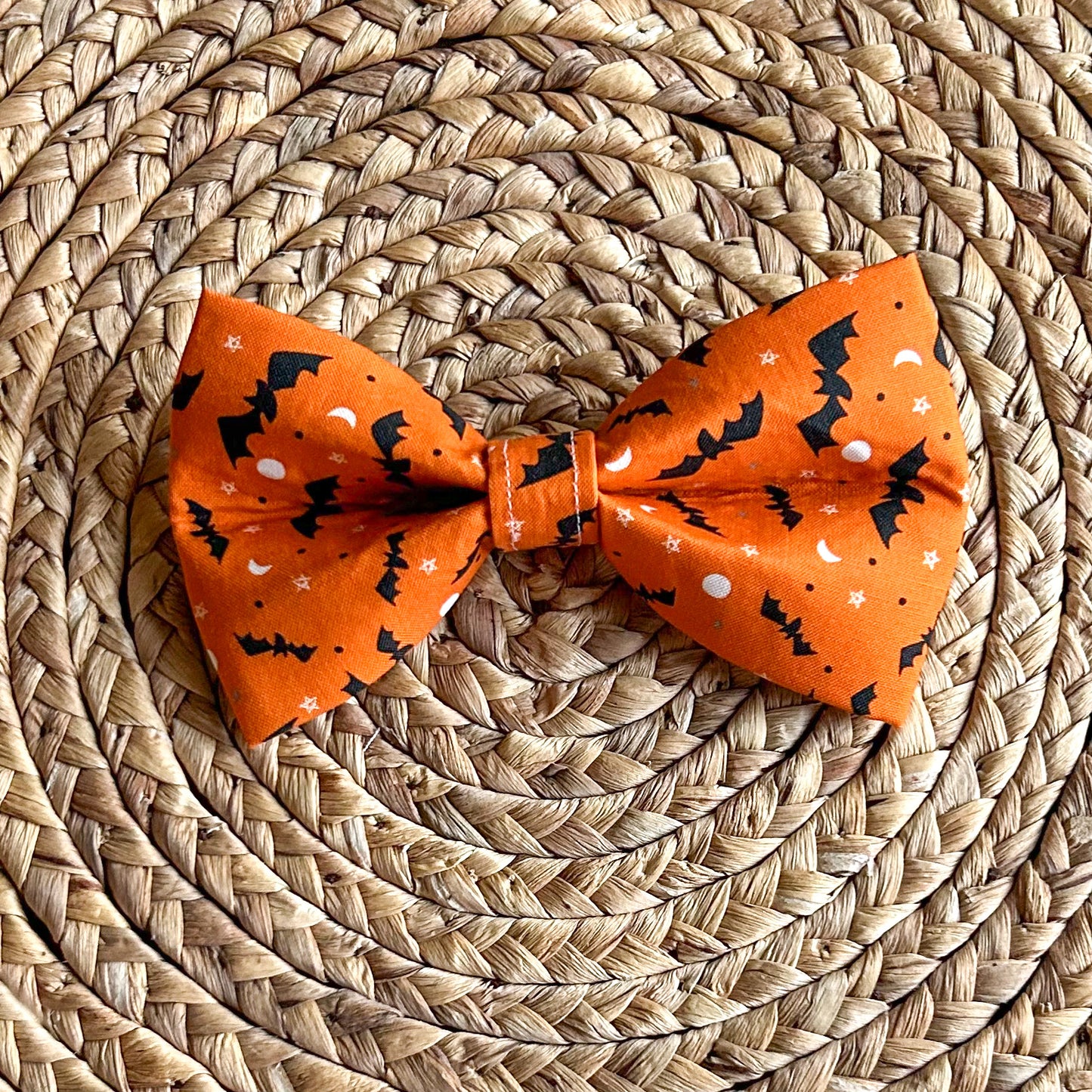 Bats on Orange Bow(tie)