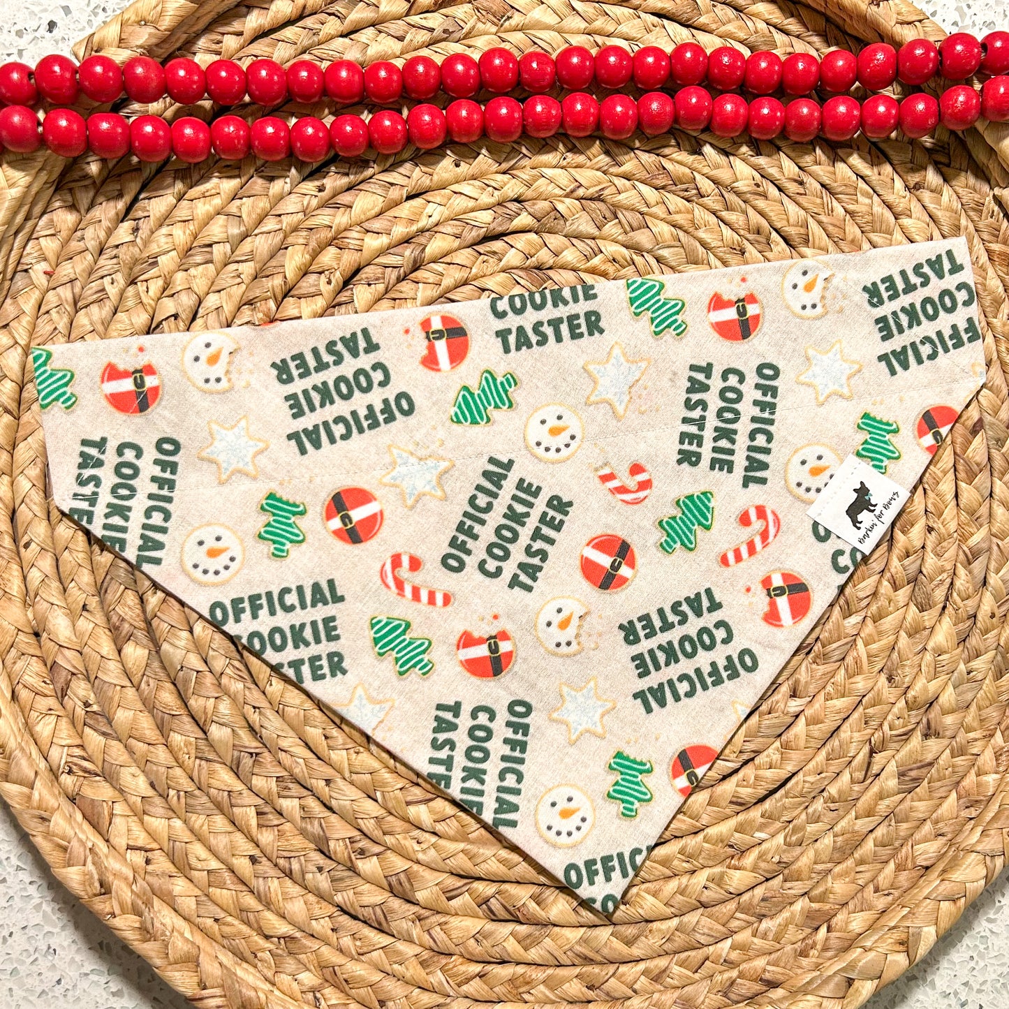 Official Cookie Taster Bandana