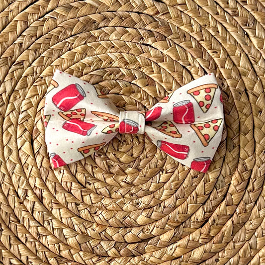 Pizza Night Bow Tie