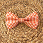 Pumpkin Patch Plaid Bow Tie