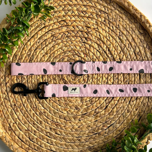 Pink Spots and Dots Leash