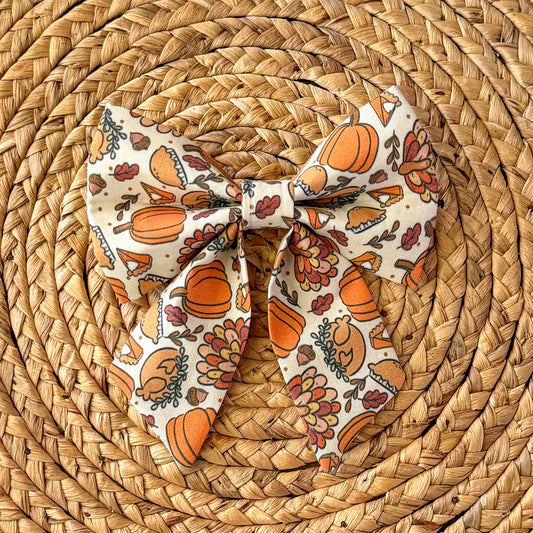 Thanksgiving Sailor Bow