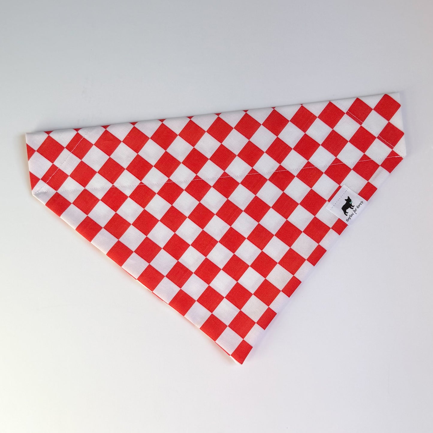 Red Checkered Bandana